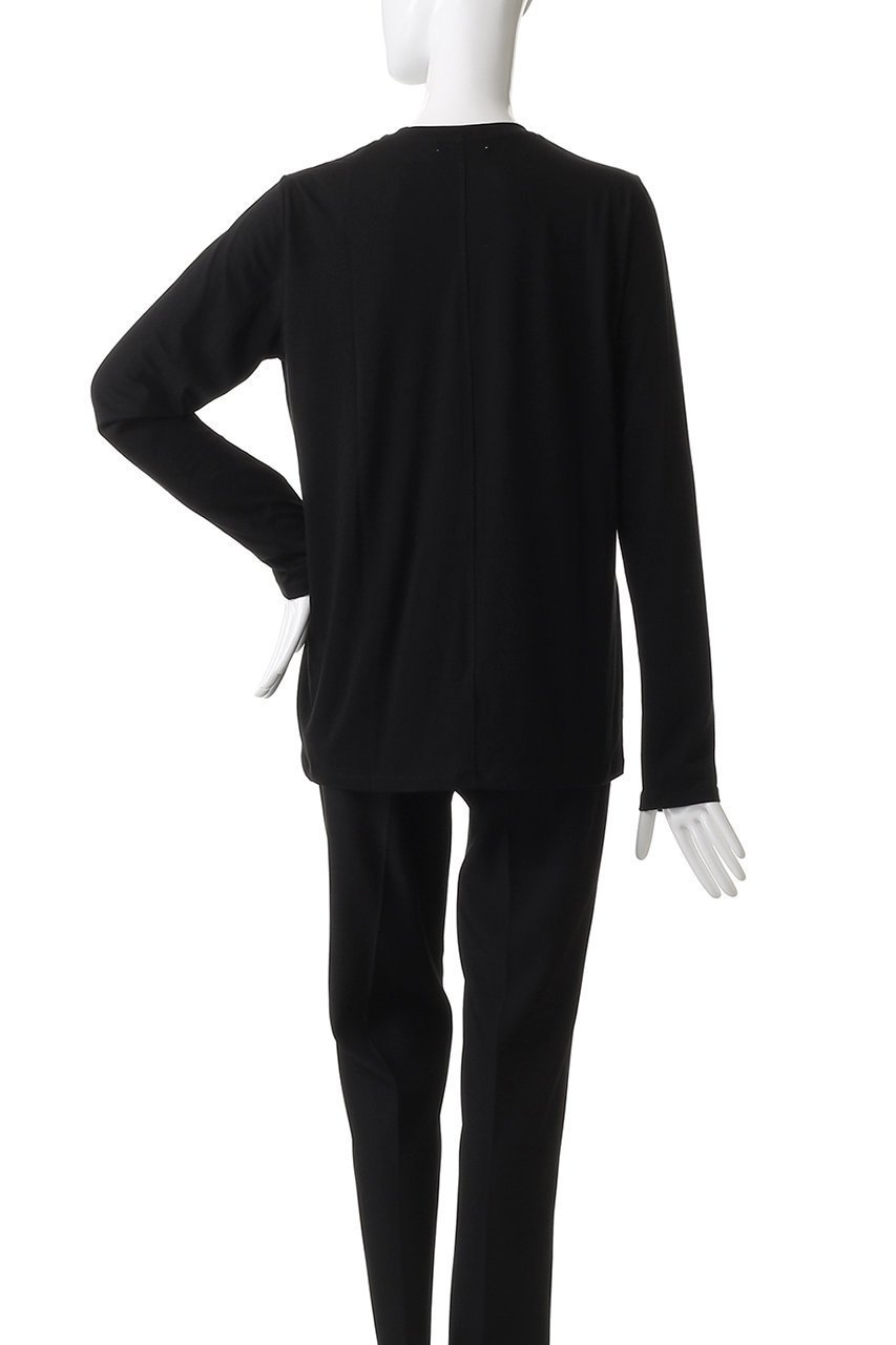 【セアン/SCEARN】のCOTTON JERSEY ロングTシャツ 人気、トレンドファッション・服の通販 founy(ファニー) 　ファッション　Fashion　レディースファッション　Fashion for Women　トップス・カットソー　Cut & Sew Tops　シャツ・ブラウス・オフィスカジュアル　Elegant Blouses & Button-Ups　ロングTシャツ・Tシャツ　Longline T-Shirts & Tees　カットソー・ベーシックTシャツ　Cut-and-Sewn Tops / Stretch Tees & Basics　なめらか　Smooth, Silky Texture　インナー　Innerwear　スリーブ　Sleeve, Long Sleeve / Short Sleeve　ロング　Long, Long-Length　定番　Standard, Basic Item　other-4|ID: prp329100004636654 ipo3291000000036132637