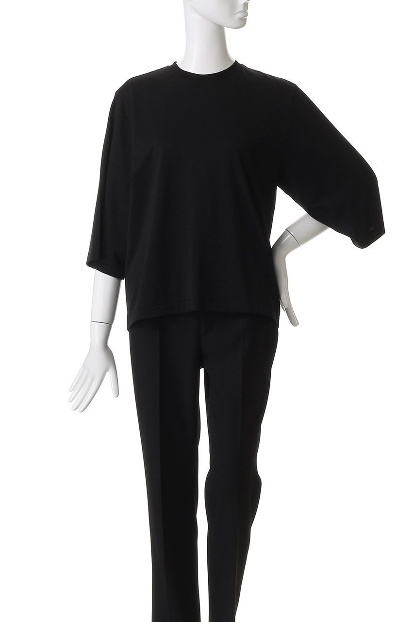 【セアン/SCEARN】のCOTTON PLAIN STITCH Tシャツ 人気、トレンドファッション・服の通販 founy(ファニー) 　ファッション　Fashion　レディースファッション　Fashion for Women　トップス・カットソー　Cut & Sew Tops　シャツ・ブラウス・オフィスカジュアル　Elegant Blouses & Button-Ups　ロングTシャツ・Tシャツ　Longline T-Shirts & Tees　カットソー・ベーシックTシャツ　Cut-and-Sewn Tops / Stretch Tees & Basics　2025年　2025　2025-2026秋冬・A/W　Autumn/Winter 2025–26 AW25–26　なめらか　Smooth, Silky Texture　インナー　Innerwear　ショート　Short, Short Length　スリーブ　Sleeve, Long Sleeve / Short Sleeve　ハーフ　Half, Half-Length　定番　Standard, Basic Item　A/W・秋冬　Autumn/Winter　other-2|ID: prp329100004636656 ipo3291000000033407073