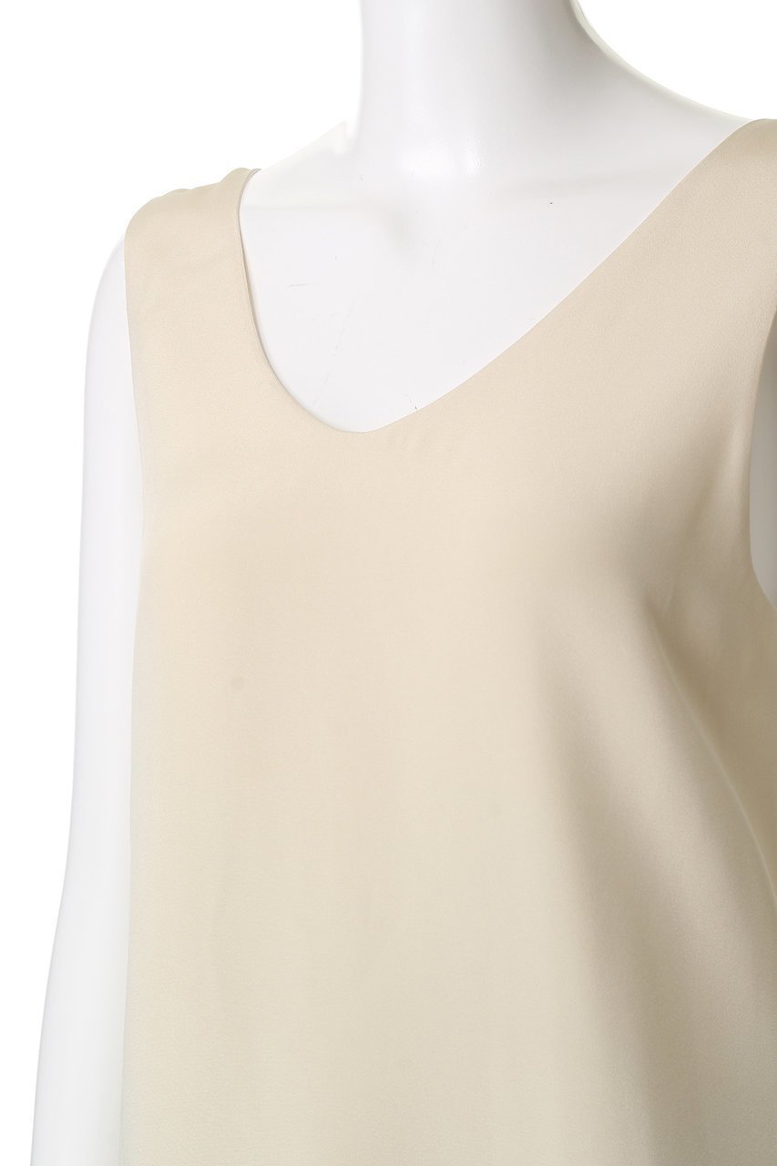 【セアン/SCEARN】のSILK CRAPE タンクトップ 人気、トレンドファッション・服の通販 founy(ファニー) 　ファッション　Fashion　レディースファッション　Fashion for Women　トップス・カットソー　Cut & Sew Tops　キャミソール&ノースリーブ　Camisoles & Sleeveless Tops　シャツ・ブラウス・オフィスカジュアル　Elegant Blouses & Button-Ups　ロングTシャツ・Tシャツ　Longline T-Shirts & Tees　カットソー・ベーシックTシャツ　Cut-and-Sewn Tops / Stretch Tees & Basics　2025年　2025　2025-2026秋冬・A/W　Autumn/Winter 2025–26 AW25–26　キャミソール　Camisole, Spaghetti Strap Top　シルク　Silk, 100% Silk　タンク　Tank Top, Sleeveless Top　ドレープ　Drape, Draping Fabric　A/W・秋冬　Autumn/Winter　other-5|ID: prp329100004636657 ipo3291000000033407085