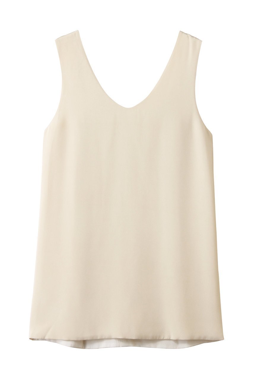 【セアン/SCEARN】のSILK CRAPE タンクトップ 人気、トレンドファッション・服の通販 founy(ファニー) 　ファッション　Fashion　レディースファッション　Fashion for Women　トップス・カットソー　Cut & Sew Tops　キャミソール&ノースリーブ　Camisoles & Sleeveless Tops　シャツ・ブラウス・オフィスカジュアル　Elegant Blouses & Button-Ups　ロングTシャツ・Tシャツ　Longline T-Shirts & Tees　カットソー・ベーシックTシャツ　Cut-and-Sewn Tops / Stretch Tees & Basics　キャミソール　Camisole, Spaghetti Strap Top　シルク　Silk, 100% Silk　タンク　Tank Top, Sleeveless Top　ドレープ　Drape, Draping Fabric　 other-1|ID: prp329100004636657 ipo3291000000036132639