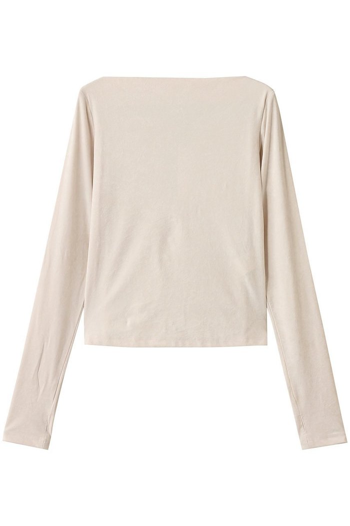 【ベイジ,/BEIGE,】のBUTLER(バトラー)/ストレッチベロアボートネックカットソー インテリア・キッズ・メンズ・レディースファッション・服の通販 founy(ファニー) https://founy.com/ ファッション Fashion レディースファッション Fashion for Women トップス・カットソー Cut & Sew Tops シャツ・ブラウス・オフィスカジュアル Elegant Blouses & Button-Ups ロングTシャツ・Tシャツ Longline T-Shirts & Tees カットソー・ベーシックTシャツ Cut-and-Sewn Tops / Stretch Tees & Basics ベロアトップス Velour Tops / Velvet-Look Items 2025年 2025 2025-2026秋冬・A/W Autumn/Winter 2025–26 AW25–26 インナー Innerwear カットソー Cut and Sewn Top ストレッチ Stretch, Stretchy Fabric スリーブ Sleeve, Long Sleeve / Short Sleeve デコルテ Décolleté, Neckline ベロア Velour, Soft Velvet リュクス Luxury, Elegant, High-End, Chic ロング Long, Long-Length 秋 Autumn A/W・秋冬 Autumn/Winter |ID: prp329100004636660 ipo3291000000033407096