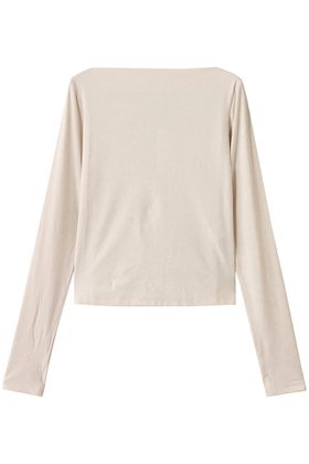 【ベイジ,/BEIGE,】のBUTLER(バトラー)/ストレッチベロアボートネックカットソー 人気、トレンドファッション・服の通販 founy(ファニー) ファッション Fashion レディースファッション Fashion for Women トップス・カットソー Cut & Sew Tops シャツ・ブラウス・オフィスカジュアル Elegant Blouses & Button-Ups ロングTシャツ・Tシャツ Longline T-Shirts & Tees カットソー・ベーシックTシャツ Cut-and-Sewn Tops / Stretch Tees & Basics ベロアトップス Velour Tops / Velvet-Look Items 2025年 2025 2025-2026秋冬・A/W Autumn/Winter 2025–26 AW25–26 インナー Innerwear カットソー Cut and Sewn Top ストレッチ Stretch, Stretchy Fabric スリーブ Sleeve, Long Sleeve / Short Sleeve デコルテ Décolleté, Neckline ベロア Velour, Soft Velvet リュクス Luxury, Elegant, High-End, Chic ロング Long, Long-Length 秋 Autumn A/W・秋冬 Autumn/Winter |ID:prp329100004636660