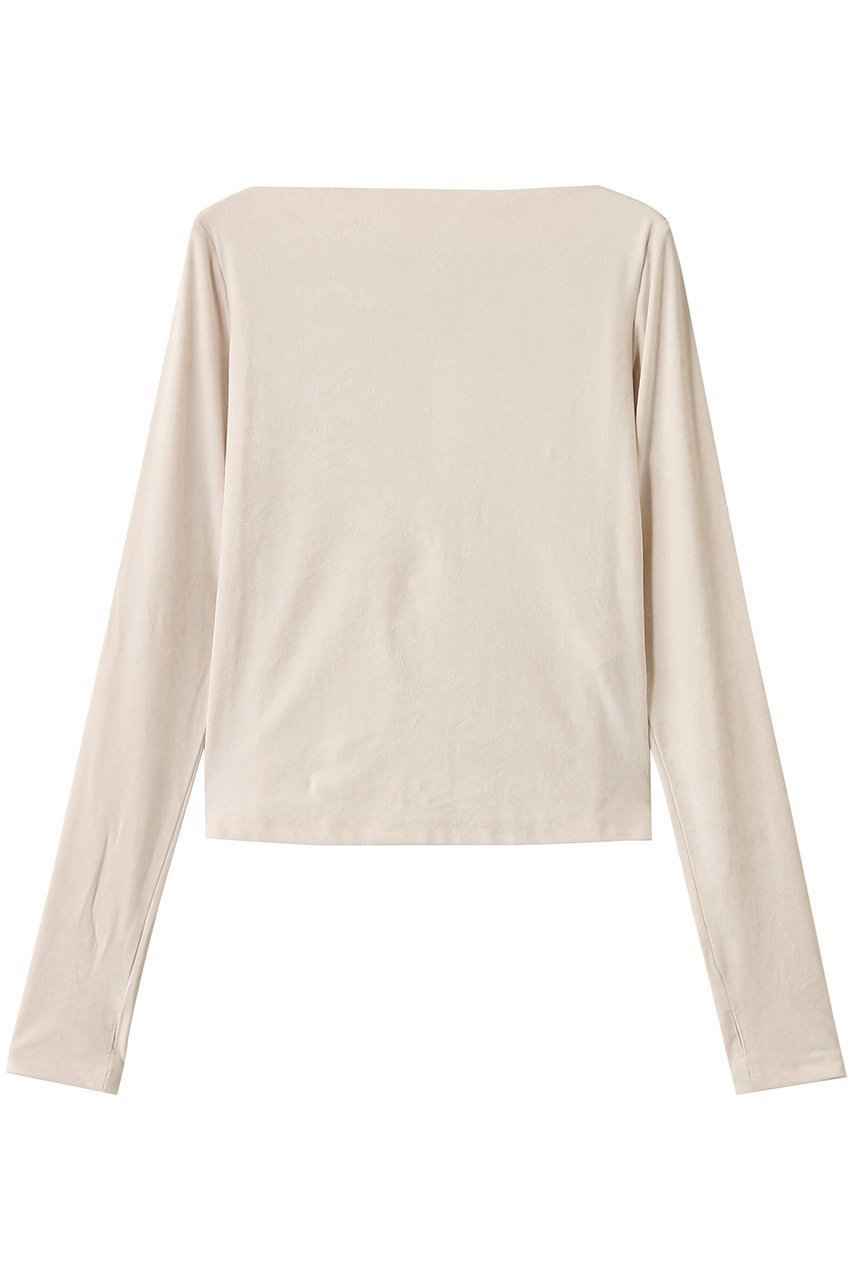 【ベイジ,/BEIGE,】のBUTLER(バトラー)/ストレッチベロアボートネックカットソー 人気、トレンドファッション・服の通販 founy(ファニー) 　ファッション　Fashion　レディースファッション　Fashion for Women　トップス・カットソー　Cut & Sew Tops　シャツ・ブラウス・オフィスカジュアル　Elegant Blouses & Button-Ups　ロングTシャツ・Tシャツ　Longline T-Shirts & Tees　カットソー・ベーシックTシャツ　Cut-and-Sewn Tops / Stretch Tees & Basics　ベロアトップス　Velour Tops / Velvet-Look Items　2025年　2025　2025-2026秋冬・A/W　Autumn/Winter 2025–26 AW25–26　インナー　Innerwear　カットソー　Cut and Sewn Top　ストレッチ　Stretch, Stretchy Fabric　スリーブ　Sleeve, Long Sleeve / Short Sleeve　デコルテ　Décolleté, Neckline　ベロア　Velour, Soft Velvet　リュクス　Luxury, Elegant, High-End, Chic　ロング　Long, Long-Length　秋　Autumn　A/W・秋冬　Autumn/Winter　 other-1|ID: prp329100004636660 ipo3291000000033407096