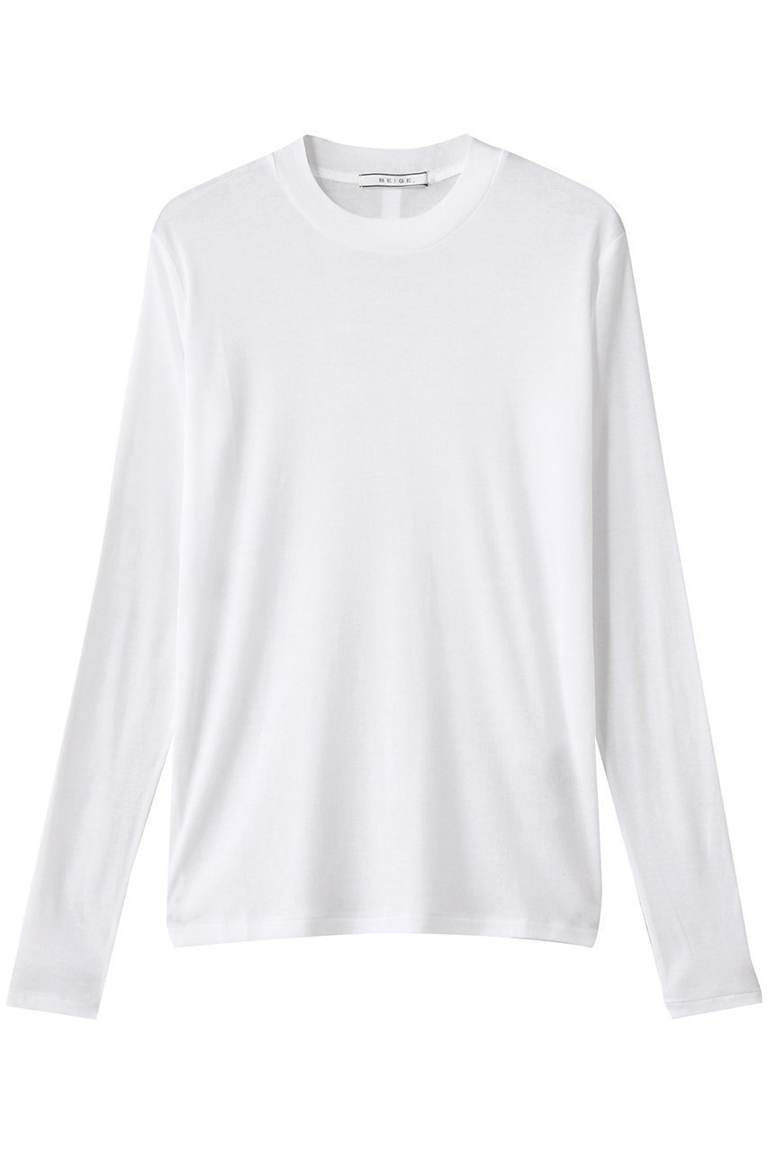 【ベイジ,/BEIGE,】のSORE(ソ―ル)/カットソー インテリア・キッズ・メンズ・レディースファッション・服の通販 founy(ファニー) 　ファッション　Fashion　レディースファッション　Fashion for Women　トップス・カットソー　Cut & Sew Tops　シャツ・ブラウス・オフィスカジュアル　Elegant Blouses & Button-Ups　ロングTシャツ・Tシャツ　Longline T-Shirts & Tees　カットソー・ベーシックTシャツ　Cut-and-Sewn Tops / Stretch Tees & Basics　インナー　Innerwear　カットソー　Cut and Sewn Top　キャミワンピース　Cami Dress, Slip Dress　シアー　Sheer, See-Through　ショート　Short, Short Length　シンプル　Simple, Minimal　ジャケット　Jacket, Outerwear　スリーブ　Sleeve, Long Sleeve / Short Sleeve　フィット　Fit, Slim Fit　ボトム　Bottoms, Lower Wear　White|ID: prp329100004636662 ipo3291000000035616004