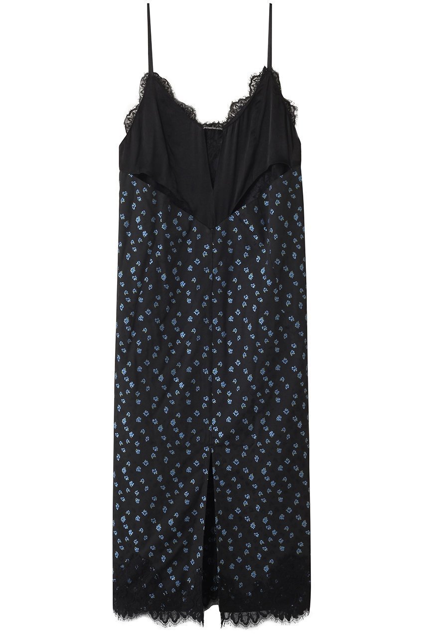 【プランク プロジェクト/PRANK PROJECT】のレースレイヤードキャミワンピース / Lace Layered Camisole Dress インテリア・キッズ・メンズ・レディースファッション・服の通販 founy(ファニー) 　ファッション　Fashion　レディースファッション　Fashion for Women　ワンピース　Dresses　フォーマル・パーティードレス・結婚式用ドレス　Elegant & Casual Dresses　キャミソールワンピース　Camisole Dresses　チュニック　Tunic Tops & Dresses　サテン　Satin, Glossy Fabric　スリット　Slit, Slit Detail　チュニック　Tunic, Long Top　ドッキング　Docking, Mixed Material　パーティ　Party, Party Style　フロント　Front, Front Design　ラップ　Wrap, Wrap Design　レース　Lace, Lace Fabric　ロング　Long, Long-Length　MLT(マルチカラー)|ID: prp329100004636667 ipo3291000000035616019