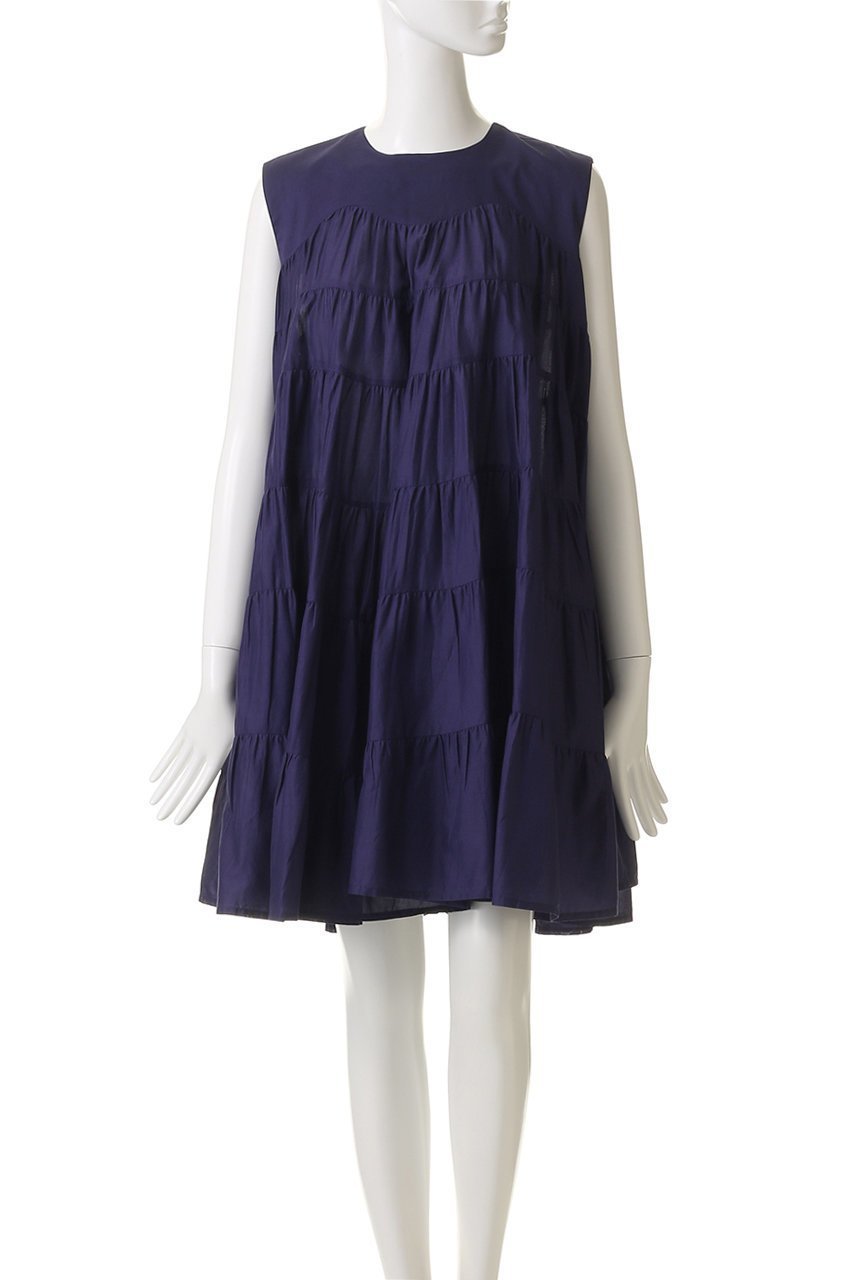 【マーレット/MERLETTE】のLANAI ノースリーブティアードミニドレス 人気、トレンドファッション・服の通販 founy(ファニー) 　ファッション　Fashion　レディースファッション　Fashion for Women　ワンピース　Dresses　フォーマル・パーティードレス・結婚式用ドレス　Elegant & Casual Dresses　チュニック　Tunic Tops & Dresses　2025年　2025　2025-2026秋冬・A/W　Autumn/Winter 2025–26 AW25–26　チュニック　Tunic, Long Top　ドレス　Dress, One-Piece　A/W・秋冬　Autumn/Winter　other-2|ID: prp329100004636669 ipo3291000000033407162