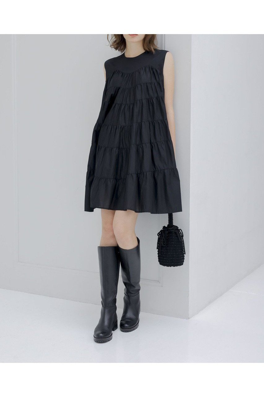 【マーレット/MERLETTE】のLANAI ノースリーブティアードミニドレス 人気、トレンドファッション・服の通販 founy(ファニー) 　ファッション　Fashion　レディースファッション　Fashion for Women　ワンピース　Dresses　フォーマル・パーティードレス・結婚式用ドレス　Elegant & Casual Dresses　チュニック　Tunic Tops & Dresses　2025年　2025　2025-2026秋冬・A/W　Autumn/Winter 2025–26 AW25–26　チュニック　Tunic, Long Top　ドレス　Dress, One-Piece　A/W・秋冬　Autumn/Winter　other-6|ID: prp329100004636669 ipo3291000000033407168