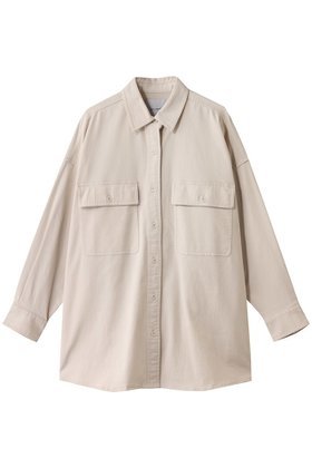 【エリオポール/heliopole】のコットンツイルビッグシャツ 人気、トレンドファッション・服の通販 founy(ファニー) ファッション Fashion レディースファッション Fashion for Women トップス・カットソー Cut & Sew Tops シャツ・ブラウス・オフィスカジュアル Elegant Blouses & Button-Ups 2025年 2025 2025-2026秋冬・A/W Autumn/Winter 2025–26 AW25–26 おすすめ Recommended / Our Picks スリーブ Sleeve, Long Sleeve / Short Sleeve セットアップ Set-Up, Coordinated Outfit ビッグ Big, Oversized ピーチ Peach, Soft Touch ポケット Pocket, Pocket Detail ロング Long, Long-Length A/W・秋冬 Autumn/Winter |ID:prp329100004636683