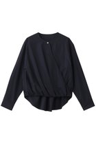 【エリオポール/heliopole】のカシュクールブラウス ネイビー|ID: prp329100004636684 ipo3291000000036038804