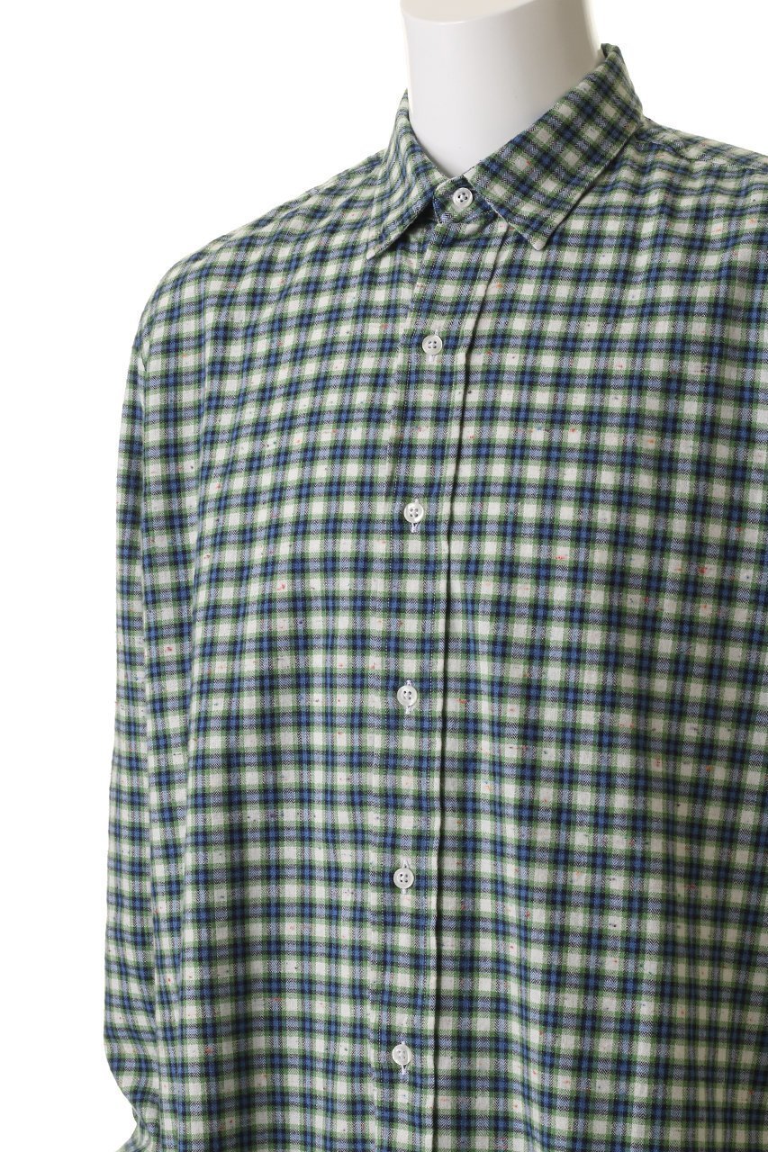 【フランク&アイリーン/Frank&Eileen / MEN】の【MEN】FINBAR イタリアンコットン ミニチェック シャツ 人気、トレンドファッション・服の通販 founy(ファニー) 　ファッション　Fashion　メンズファッション　Fashion for Men　2025年　2025　2025-2026秋冬・A/W　Autumn/Winter 2025–26 AW25–26　クラシカル　Classical, Vintage-Inspired　スリーブ　Sleeve, Long Sleeve / Short Sleeve　チェック　Check, Plaid, Tartan　ボトム　Bottoms, Lower Wear　ロング　Long, Long-Length　A/W・秋冬　Autumn/Winter　other-5|ID: prp329100004636686 ipo3291000000033407275