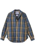 【フランク&アイリーン/Frank&Eileen】のEILEEN イタリアンコットン ブラウンチェック シャツ 人気、トレンドファッション・服の通販 founy(ファニー) ファッション Fashion レディースファッション Fashion for Women トップス・カットソー Cut & Sew Tops シャツ・ブラウス・オフィスカジュアル Elegant Blouses & Button-Ups スリーブ Sleeve, Long Sleeve / Short Sleeve チェック Check, Plaid, Tartan デニム Denim, Jeans Material リラックス Relax, Relaxed Fit ロング Long, Long-Length 定番 Standard, Basic Item 無地 Plain, Solid Color |ID:prp329100004636690