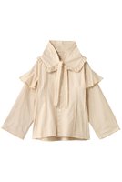 【マルティニーク/martinique】の【CURRENTAGE】ラッフルオックスブラウス 人気、トレンドファッション・服の通販 founy(ファニー) ファッション Fashion レディースファッション Fashion for Women トップス・カットソー Cut & Sew Tops シャツ・ブラウス・オフィスカジュアル Elegant Blouses & Button-Ups スリーブ Sleeve, Long Sleeve / Short Sleeve フェミニン Feminine, Girly ロング Long, Long-Length |ID:prp329100004636696