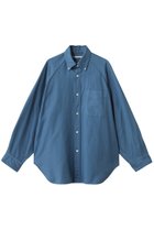【マルティニーク/martinique】の【CURRENTAGE】ラグランオックスシャツ 人気、トレンドファッション・服の通販 founy(ファニー) ファッション Fashion レディースファッション Fashion for Women トップス・カットソー Cut & Sew Tops シャツ・ブラウス・オフィスカジュアル Elegant Blouses & Button-Ups 2025年 2025 2025-2026秋冬・A/W Autumn/Winter 2025–26 AW25–26 スリーブ Sleeve, Long Sleeve / Short Sleeve ロング Long, Long-Length 定番 Standard, Basic Item A/W・秋冬 Autumn/Winter thumbnail ブルー|ID: prp329100004636698 ipo3291000000033407344