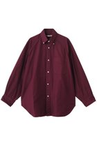【マルティニーク/martinique】の【CURRENTAGE】ラグランオックスシャツ 人気、トレンドファッション・服の通販 founy(ファニー) ファッション Fashion レディースファッション Fashion for Women トップス・カットソー Cut & Sew Tops シャツ・ブラウス・オフィスカジュアル Elegant Blouses & Button-Ups 2025年 2025 2025-2026秋冬・A/W Autumn/Winter 2025–26 AW25–26 スリーブ Sleeve, Long Sleeve / Short Sleeve ロング Long, Long-Length 定番 Standard, Basic Item A/W・秋冬 Autumn/Winter thumbnail ボルドー|ID: prp329100004636698 ipo3291000000033407346