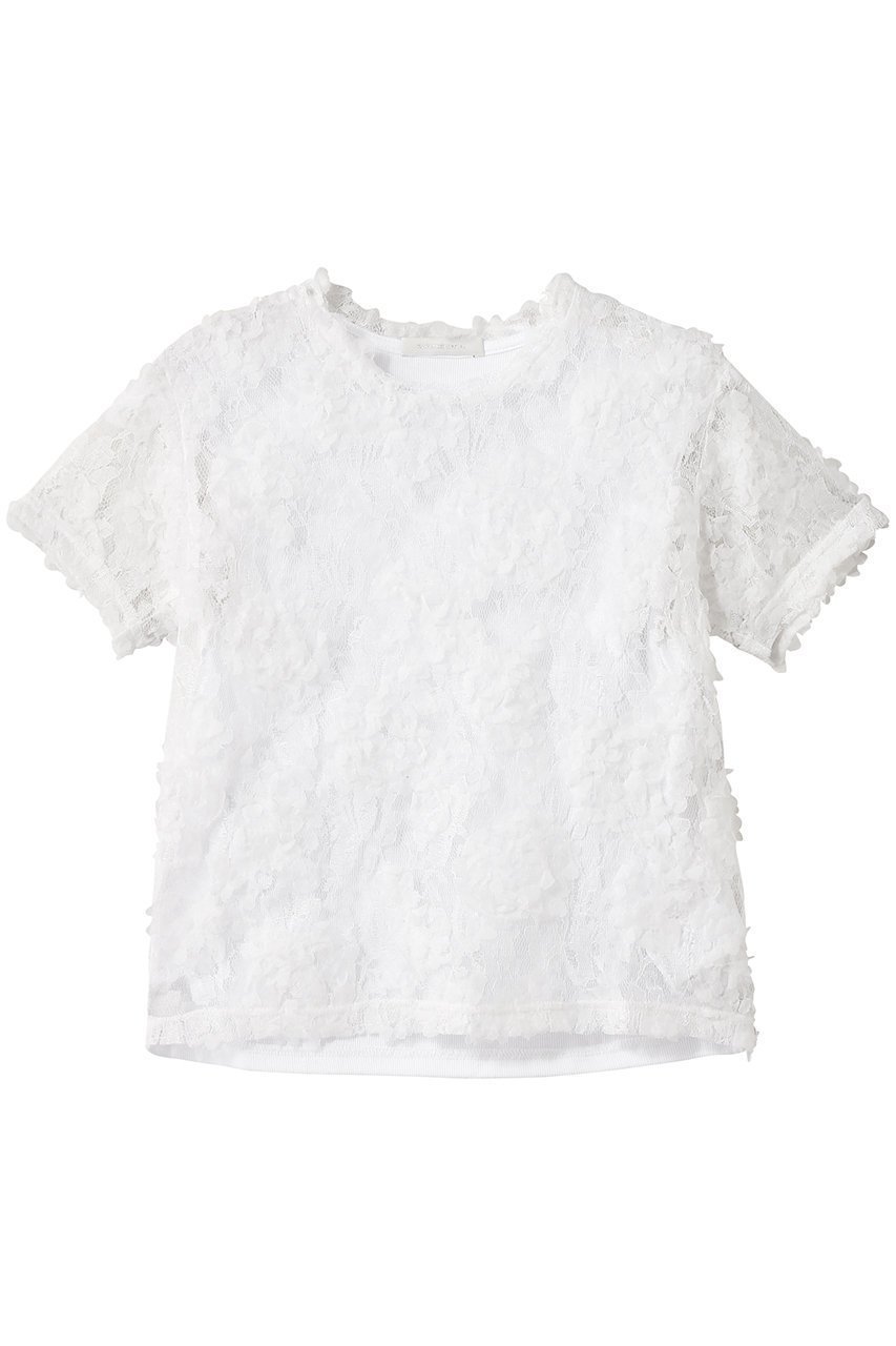 【カナコ サカイ/KANAKO SAKAI】のLACE Tシャツ 人気、トレンドファッション・服の通販 founy(ファニー) 　ファッション　Fashion　レディースファッション　Fashion for Women　トップス・カットソー　Cut & Sew Tops　シャツ・ブラウス・オフィスカジュアル　Elegant Blouses & Button-Ups　ロングTシャツ・Tシャツ　Longline T-Shirts & Tees　2025年　2025　2025-2026秋冬・A/W　Autumn/Winter 2025–26 AW25–26　インナー　Innerwear　コンパクト　Compact, Small Size　ショート　Short, Short Length　スリーブ　Sleeve, Long Sleeve / Short Sleeve　ダウン　Down, Puffer　デニム　Denim, Jeans Material　レース　Lace, Lace Fabric　エレガント 上品　Elegant　A/W・秋冬　Autumn/Winter　 other-1|ID: prp329100004636700 ipo3291000000033407355