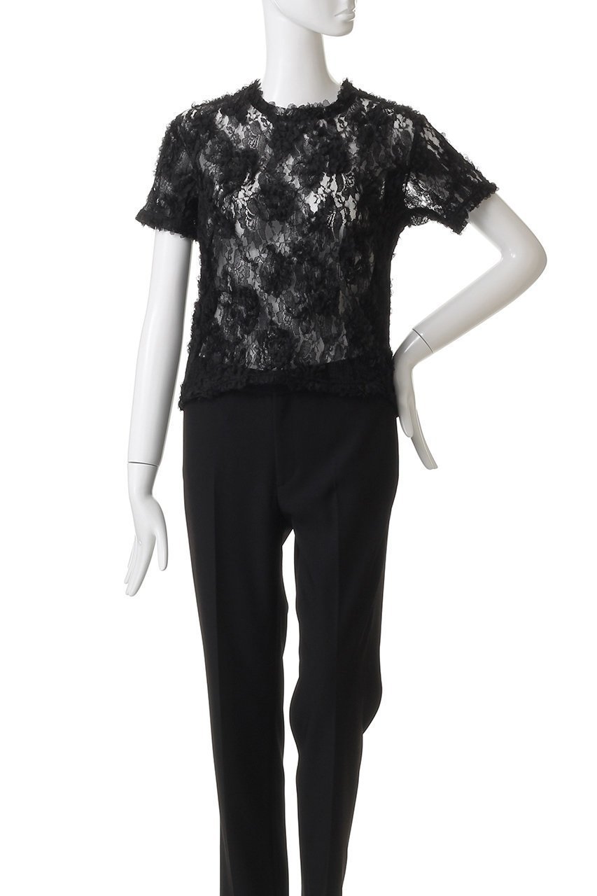 【カナコ サカイ/KANAKO SAKAI】のLACE Tシャツ 人気、トレンドファッション・服の通販 founy(ファニー) 　ファッション　Fashion　レディースファッション　Fashion for Women　トップス・カットソー　Cut & Sew Tops　シャツ・ブラウス・オフィスカジュアル　Elegant Blouses & Button-Ups　ロングTシャツ・Tシャツ　Longline T-Shirts & Tees　2025年　2025　2025-2026秋冬・A/W　Autumn/Winter 2025–26 AW25–26　インナー　Innerwear　コンパクト　Compact, Small Size　ショート　Short, Short Length　スリーブ　Sleeve, Long Sleeve / Short Sleeve　ダウン　Down, Puffer　デニム　Denim, Jeans Material　レース　Lace, Lace Fabric　エレガント 上品　Elegant　A/W・秋冬　Autumn/Winter　other-2|ID: prp329100004636700 ipo3291000000033407358