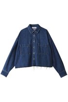 【サクラ/SACRA】のオーセンティックデニムシャツジャケット ネイビー|ID:prp329100004636704