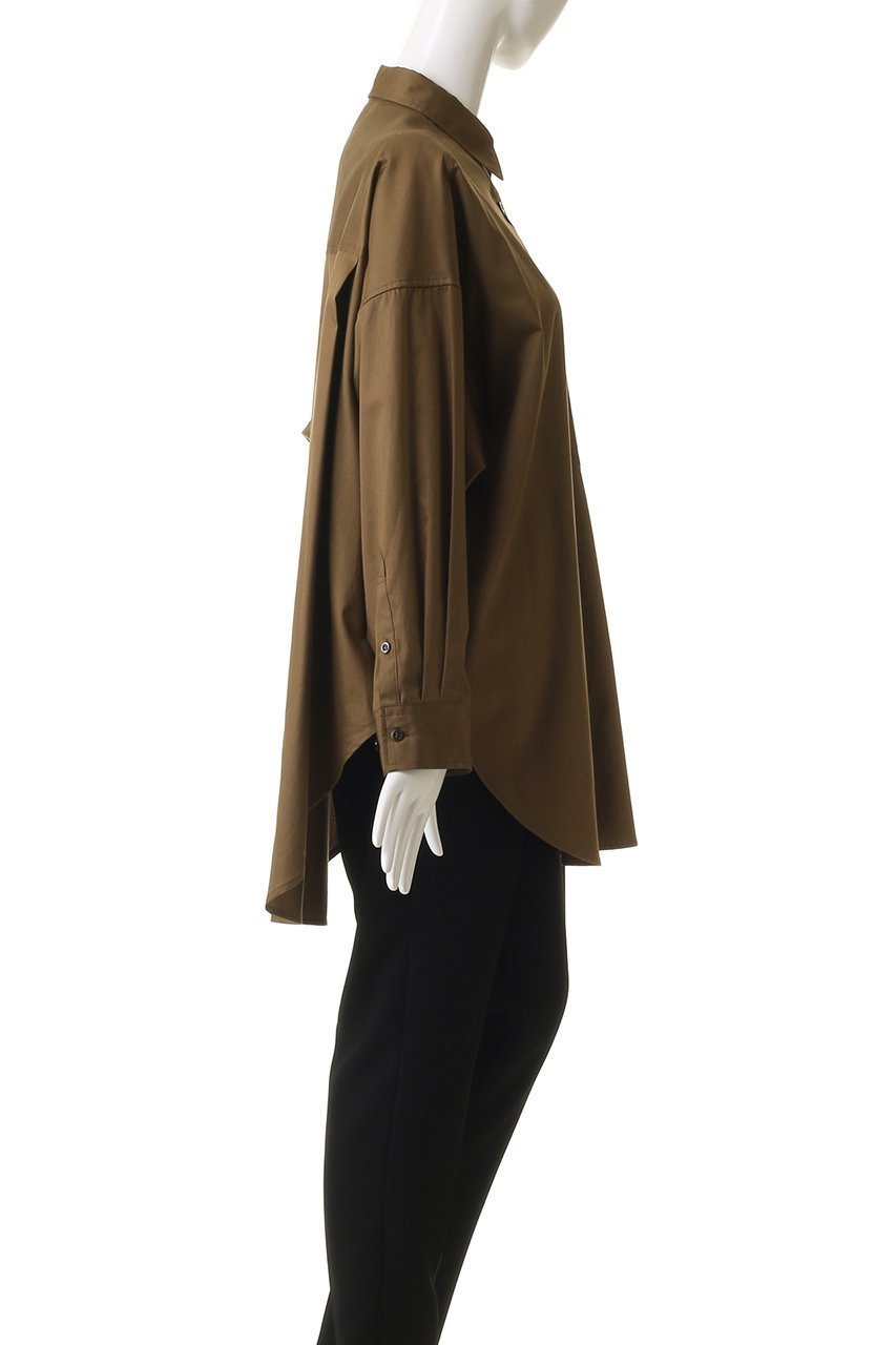 【サクラ/SACRA】のスペリオルコットンポプリンシャツ 人気、トレンドファッション・服の通販 founy(ファニー) 　ファッション　Fashion　レディースファッション　Fashion for Women　トップス・カットソー　Cut & Sew Tops　シャツ・ブラウス・オフィスカジュアル　Elegant Blouses & Button-Ups　2025年　2025　2025-2026秋冬・A/W　Autumn/Winter 2025–26 AW25–26　スリーブ　Sleeve, Long Sleeve / Short Sleeve　マニッシュ　Mannish, Boyish　ロング　Long, Long-Length　別注　Limited Edition, Custom Order　A/W・秋冬　Autumn/Winter　other-3|ID: prp329100004636706 ipo3291000000033407401