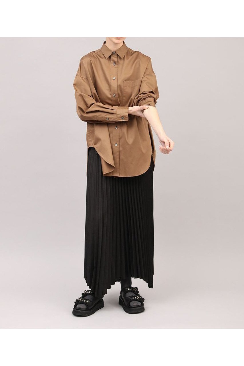 【サクラ/SACRA】のスペリオルコットンポプリンシャツ 人気、トレンドファッション・服の通販 founy(ファニー) 　ファッション　Fashion　レディースファッション　Fashion for Women　トップス・カットソー　Cut & Sew Tops　シャツ・ブラウス・オフィスカジュアル　Elegant Blouses & Button-Ups　2025年　2025　2025-2026秋冬・A/W　Autumn/Winter 2025–26 AW25–26　スリーブ　Sleeve, Long Sleeve / Short Sleeve　マニッシュ　Mannish, Boyish　ロング　Long, Long-Length　別注　Limited Edition, Custom Order　A/W・秋冬　Autumn/Winter　other-7|ID: prp329100004636706 ipo3291000000033407407