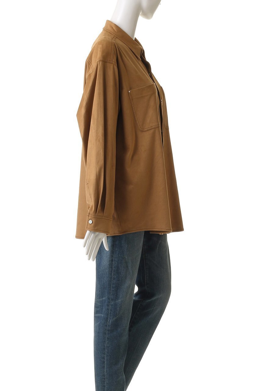 【シンゾーン/Shinzone】のスエードシャツ 人気、トレンドファッション・服の通販 founy(ファニー) 　ファッション　Fashion　レディースファッション　Fashion for Women　トップス・カットソー　Cut & Sew Tops　シャツ・ブラウス・オフィスカジュアル　Elegant Blouses & Button-Ups　2025年　2025　2025-2026秋冬・A/W　Autumn/Winter 2025–26 AW25–26　インナー　Innerwear　ジャケット　Jacket, Outerwear　スリーブ　Sleeve, Long Sleeve / Short Sleeve　ドット　Polka Dot, Dot Pattern　パッチ　Patch, Appliqué　ポケット　Pocket, Pocket Detail　ロング　Long, Long-Length　冬　Winter / This Winter　秋　Autumn　A/W・秋冬　Autumn/Winter　羽織　Haori, Light Jacket　other-3|ID: prp329100004636708 ipo3291000000033407416