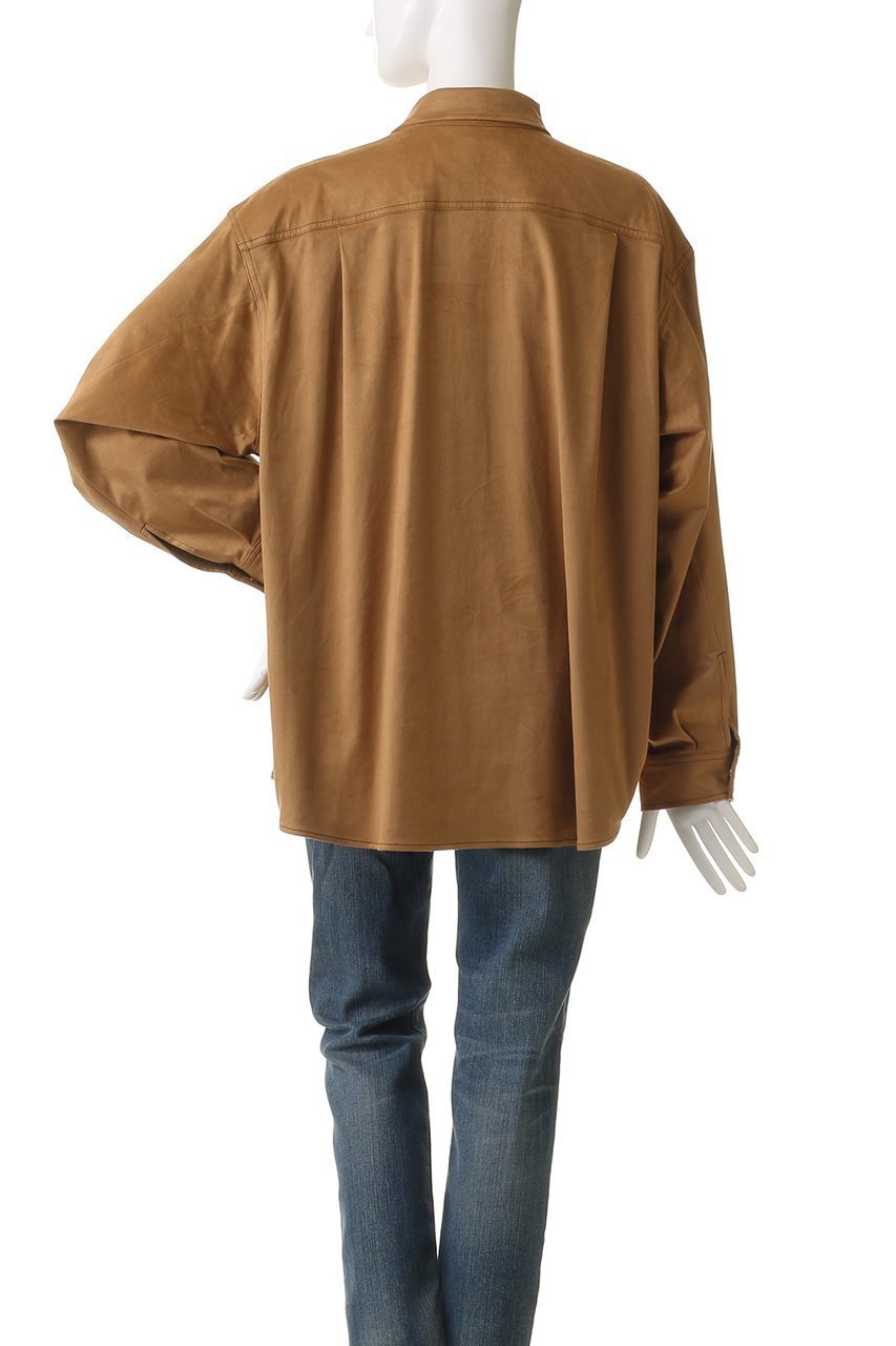【シンゾーン/Shinzone】のスエードシャツ 人気、トレンドファッション・服の通販 founy(ファニー) 　ファッション　Fashion　レディースファッション　Fashion for Women　トップス・カットソー　Cut & Sew Tops　シャツ・ブラウス・オフィスカジュアル　Elegant Blouses & Button-Ups　インナー　Innerwear　ジャケット　Jacket, Outerwear　スリーブ　Sleeve, Long Sleeve / Short Sleeve　ドット　Polka Dot, Dot Pattern　パッチ　Patch, Appliqué　ポケット　Pocket, Pocket Detail　ロング　Long, Long-Length　冬　Winter / This Winter　秋　Autumn　羽織　Haori, Light Jacket　other-4|ID: prp329100004636708 ipo3291000000035616106