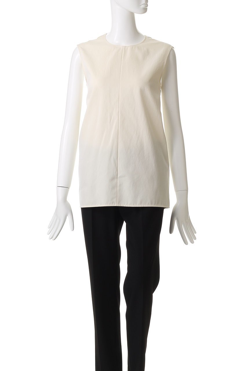 【セアン/SCEARN】のSILK COTTON CLOTH ノースリーブブラウス 人気、トレンドファッション・服の通販 founy(ファニー) 　ファッション　Fashion　レディースファッション　Fashion for Women　トップス・カットソー　Cut & Sew Tops　キャミソール&ノースリーブ　Camisoles & Sleeveless Tops　シャツ・ブラウス・オフィスカジュアル　Elegant Blouses & Button-Ups　2025年　2025　2025-2026秋冬・A/W　Autumn/Winter 2025–26 AW25–26　シルク　Silk, 100% Silk　シンプル　Simple, Minimal　ノースリーブ　Sleeveless, No-Sleeve　フロント　Front, Front Design　A/W・秋冬　Autumn/Winter　other-2|ID: prp329100004636714 ipo3291000000033407455