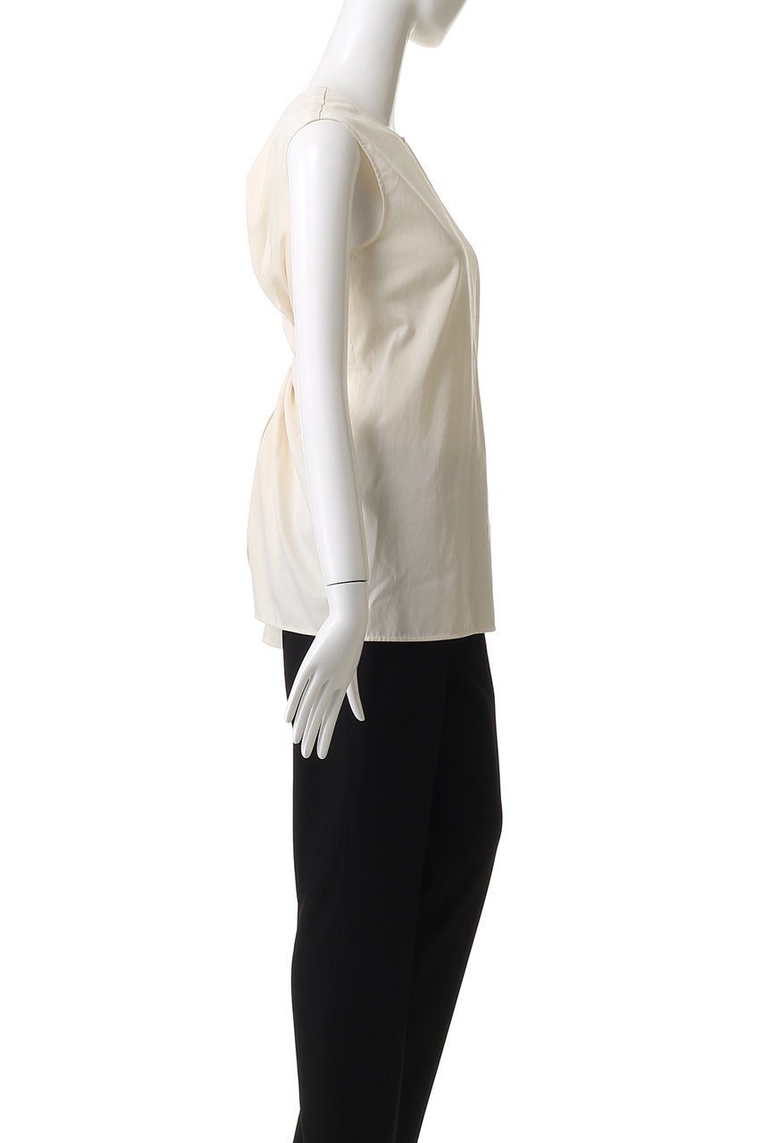 【セアン/SCEARN】のSILK COTTON CLOTH ノースリーブブラウス 人気、トレンドファッション・服の通販 founy(ファニー) 　ファッション　Fashion　レディースファッション　Fashion for Women　トップス・カットソー　Cut & Sew Tops　キャミソール&ノースリーブ　Camisoles & Sleeveless Tops　シャツ・ブラウス・オフィスカジュアル　Elegant Blouses & Button-Ups　2025年　2025　2025-2026秋冬・A/W　Autumn/Winter 2025–26 AW25–26　シルク　Silk, 100% Silk　シンプル　Simple, Minimal　ノースリーブ　Sleeveless, No-Sleeve　フロント　Front, Front Design　A/W・秋冬　Autumn/Winter　other-3|ID: prp329100004636714 ipo3291000000033407457