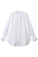 【エリオポール/heliopole】の【normment】スカラップエンブロイダリーフリルブラウス 人気、トレンドファッション・服の通販 founy(ファニー) ファッション Fashion レディースファッション Fashion for Women トップス・カットソー Cut & Sew Tops シャツ・ブラウス・オフィスカジュアル Elegant Blouses & Button-Ups ショート Short, Short Length スリーブ Sleeve, Long Sleeve / Short Sleeve デニム Denim, Jeans Material バランス Balance, Style Balance フリル Frill, Ruffle フレア Flare, Flared フロント Front, Front Design ボトム Bottoms, Lower Wear ミックス Mix, Mixed Style |ID:prp329100004636715