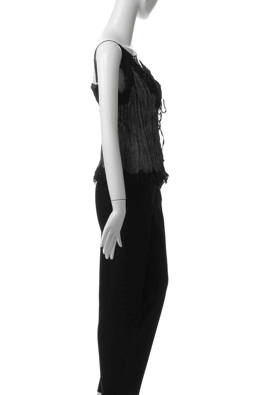 【プランク プロジェクト/PRANK PROJECT】のワッシャーレースキャミトップス / Washer Lace Cami Tops 人気、トレンドファッション・服の通販 founy(ファニー) 　ファッション　Fashion　レディースファッション　Fashion for Women　トップス・カットソー　Cut & Sew Tops　キャミソール&ノースリーブ　Camisoles & Sleeveless Tops　シャツ・ブラウス・オフィスカジュアル　Elegant Blouses & Button-Ups　おすすめ　Recommended / Our Picks　インナー　Innerwear　キャミ　Camisole, Cami Top　コンビ　Combo, Combination Style　ストライプ　Stripe, Striped Pattern　ノースリーブ　Sleeveless, No-Sleeve　ランジェリー　Lingerie, Intimate Wear　ランダム　Random, Irregular　レース　Lace, Lace Fabric　ワッシャー　Washer, Crinkled Finish　羽織　Haori, Light Jacket　other-3|ID: prp329100004636718 ipo3291000000033407486