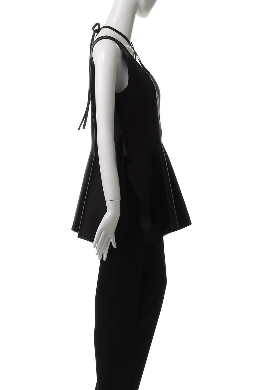 【プランク プロジェクト/PRANK PROJECT】のストレッチダブルサテンスクエアヘムトップ / Stretch Double Satin Square Hem Top 人気、トレンドファッション・服の通販 founy(ファニー) 　ファッション　Fashion　レディースファッション　Fashion for Women　トップス・カットソー　Cut & Sew Tops　シャツ・ブラウス・オフィスカジュアル　Elegant Blouses & Button-Ups　ショート　Short, Short Length　スクエア　Square, Square Shape　スリーブ　Sleeve, Long Sleeve / Short Sleeve　フォーマル　Formal, Dressy　other-3|ID: prp329100004636719 ipo3291000000033407500