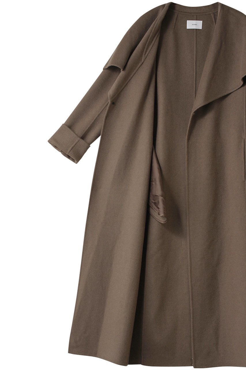 【セアン/SCEARN】のWOOLSPIBER DOUBLE FACE コート 人気、トレンドファッション・服の通販 founy(ファニー) 　ファッション　Fashion　レディースファッション　Fashion for Women　アウター　Coat / Outerwear Collection　コート・ロングコート・ピーコート　Long Coats, Peacoats & More　スタイリッシュ　Stylish, Fashionable　ロング　Long, Long-Length　A/W・秋冬　Autumn/Winter　other-6|ID: prp329100004636721 ipo3291000000035713118