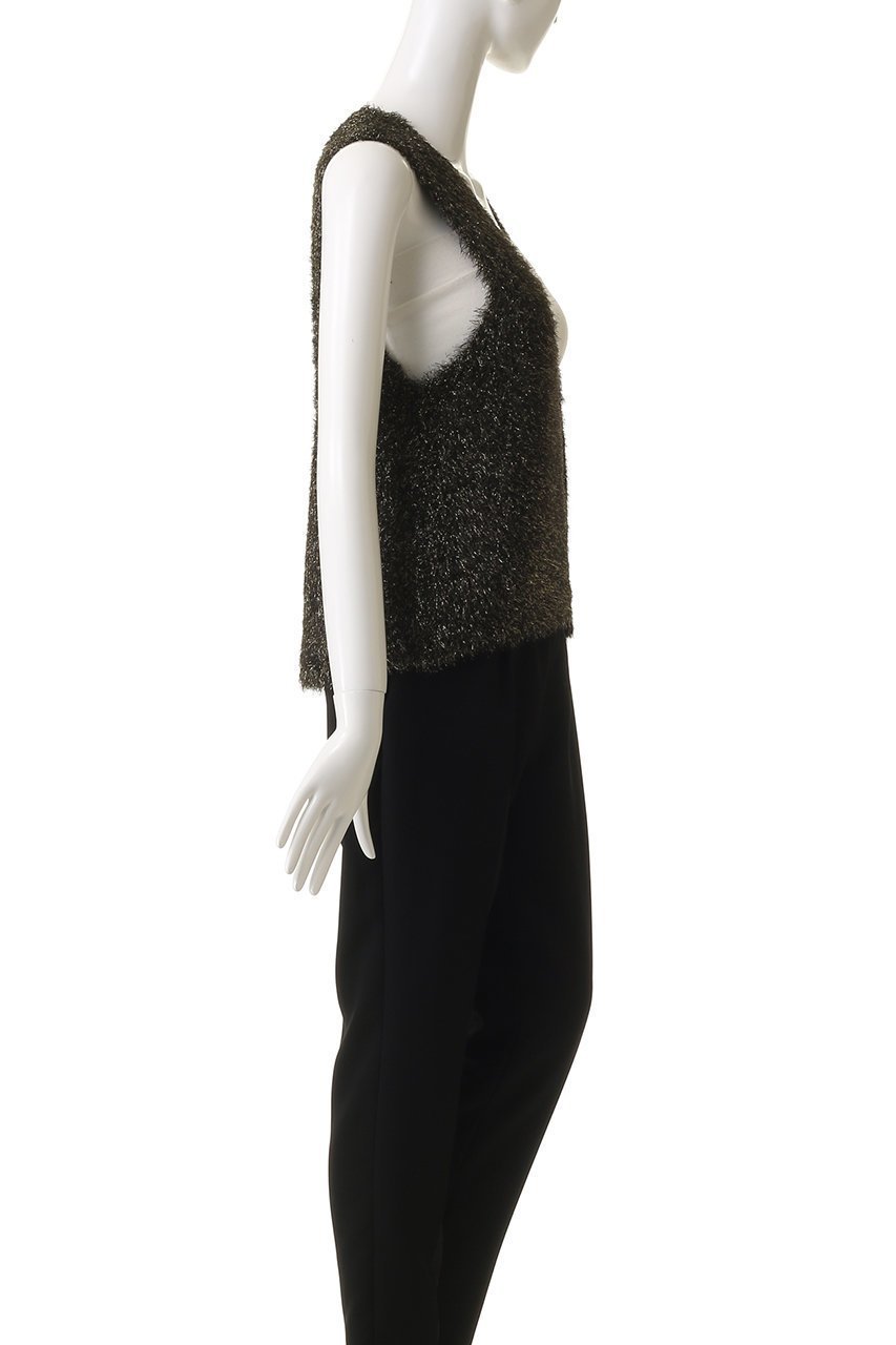 【エリオポール/heliopole】のグリッターニットジレ 人気、トレンドファッション・服の通販 founy(ファニー) 　ファッション　Fashion　レディースファッション　Fashion for Women　アウター　Coat / Outerwear Collection　レディースジャケット・軽アウター　Jackets　2025年　2025　2025-2026秋冬・A/W　Autumn/Winter 2025–26 AW25–26　おすすめ　Recommended / Our Picks　ジャケット　Jacket, Outerwear　セットアップ　Set-Up, Coordinated Outfit　パーティ　Party, Party Style　フェザーヤーン　Feather Yarn, Fluffy Yarn　ベスト　Vest, Waistcoat　秋　Autumn　A/W・秋冬　Autumn/Winter　other-3|ID: prp329100004636724 ipo3291000000033407541