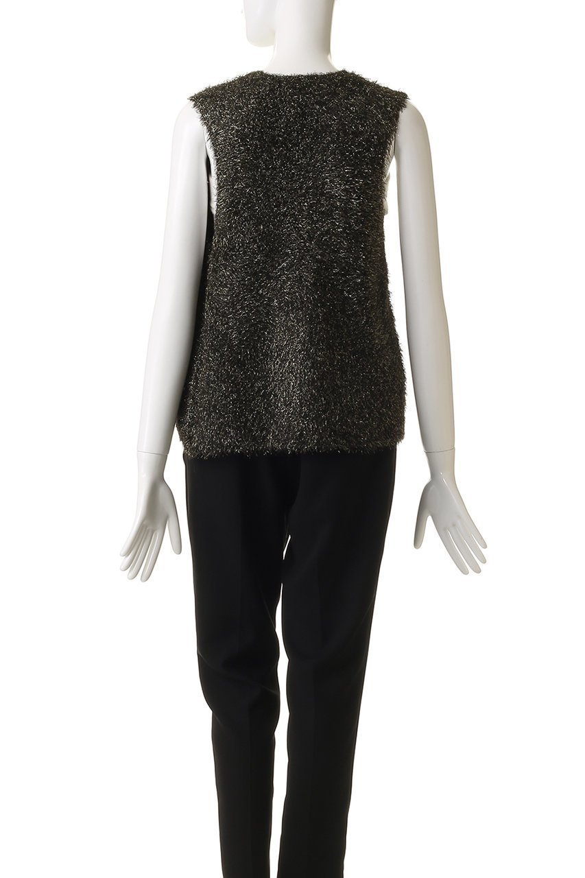 【エリオポール/heliopole】のグリッターニットジレ 人気、トレンドファッション・服の通販 founy(ファニー) 　ファッション　Fashion　レディースファッション　Fashion for Women　アウター　Coat / Outerwear Collection　レディースジャケット・軽アウター　Jackets　2025年　2025　2025-2026秋冬・A/W　Autumn/Winter 2025–26 AW25–26　おすすめ　Recommended / Our Picks　ジャケット　Jacket, Outerwear　セットアップ　Set-Up, Coordinated Outfit　パーティ　Party, Party Style　フェザーヤーン　Feather Yarn, Fluffy Yarn　ベスト　Vest, Waistcoat　秋　Autumn　A/W・秋冬　Autumn/Winter　other-4|ID: prp329100004636724 ipo3291000000033407543