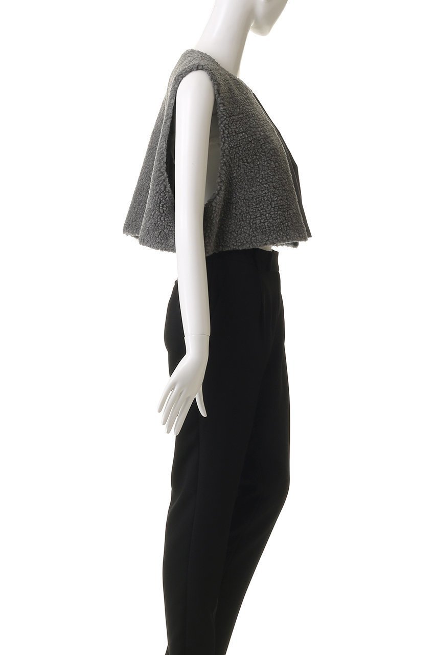 【サクラ/SACRA】のプードルファーショートベスト 人気、トレンドファッション・服の通販 founy(ファニー) 　ファッション　Fashion　レディースファッション　Fashion for Women　アウター　Coat / Outerwear Collection　レディースジャケット・軽アウター　Jackets　クロップド　Cropped, Short Length　ジャケット　Jacket, Outerwear　バランス　Balance, Style Balance　ベスト　Vest, Waistcoat　A/W・秋冬　Autumn/Winter　other-3|ID: prp329100004636727 ipo3291000000034853975