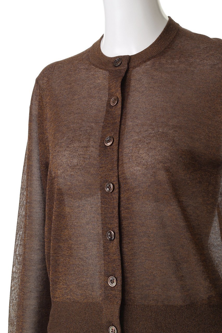 【デザイン ワークス/DESIGN WORKS】のラメクルーカーディガン 人気、トレンドファッション・服の通販 founy(ファニー) 　ファッション　Fashion　レディースファッション　Fashion for Women　トップス・カットソー　Cut & Sew Tops　ニット　Knit Tops & Sweaters　カーディガン・羽織り　Layered Style Cardigans　2025年　2025　2025-2026秋冬・A/W　Autumn/Winter 2025–26 AW25–26　おすすめ　Recommended / Our Picks　カーディガン　Cardigan, Knitwear　シンプル　Simple, Minimal　セットアップ　Set-Up, Coordinated Outfit　リブニット　Rib Knit, Ribbed Knit　A/W・秋冬　Autumn/Winter　other-5|ID: prp329100004636732 ipo3291000000033407607