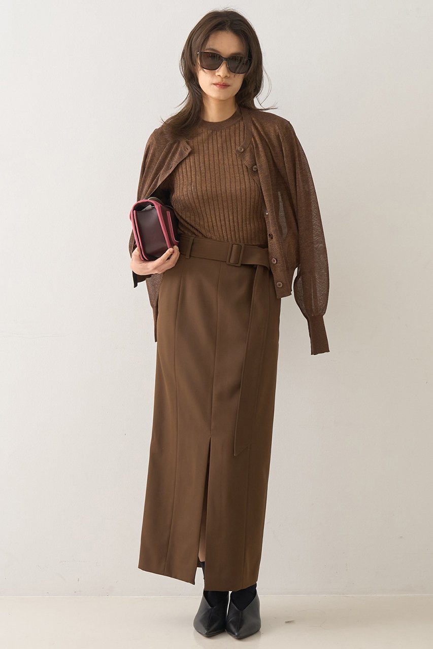 【デザイン ワークス/DESIGN WORKS】のラメクルーカーディガン 人気、トレンドファッション・服の通販 founy(ファニー) 　ファッション　Fashion　レディースファッション　Fashion for Women　トップス・カットソー　Cut & Sew Tops　ニット　Knit Tops & Sweaters　カーディガン・羽織り　Layered Style Cardigans　2025年　2025　2025-2026秋冬・A/W　Autumn/Winter 2025–26 AW25–26　おすすめ　Recommended / Our Picks　カーディガン　Cardigan, Knitwear　シンプル　Simple, Minimal　セットアップ　Set-Up, Coordinated Outfit　リブニット　Rib Knit, Ribbed Knit　A/W・秋冬　Autumn/Winter　other-6|ID: prp329100004636732 ipo3291000000033407608