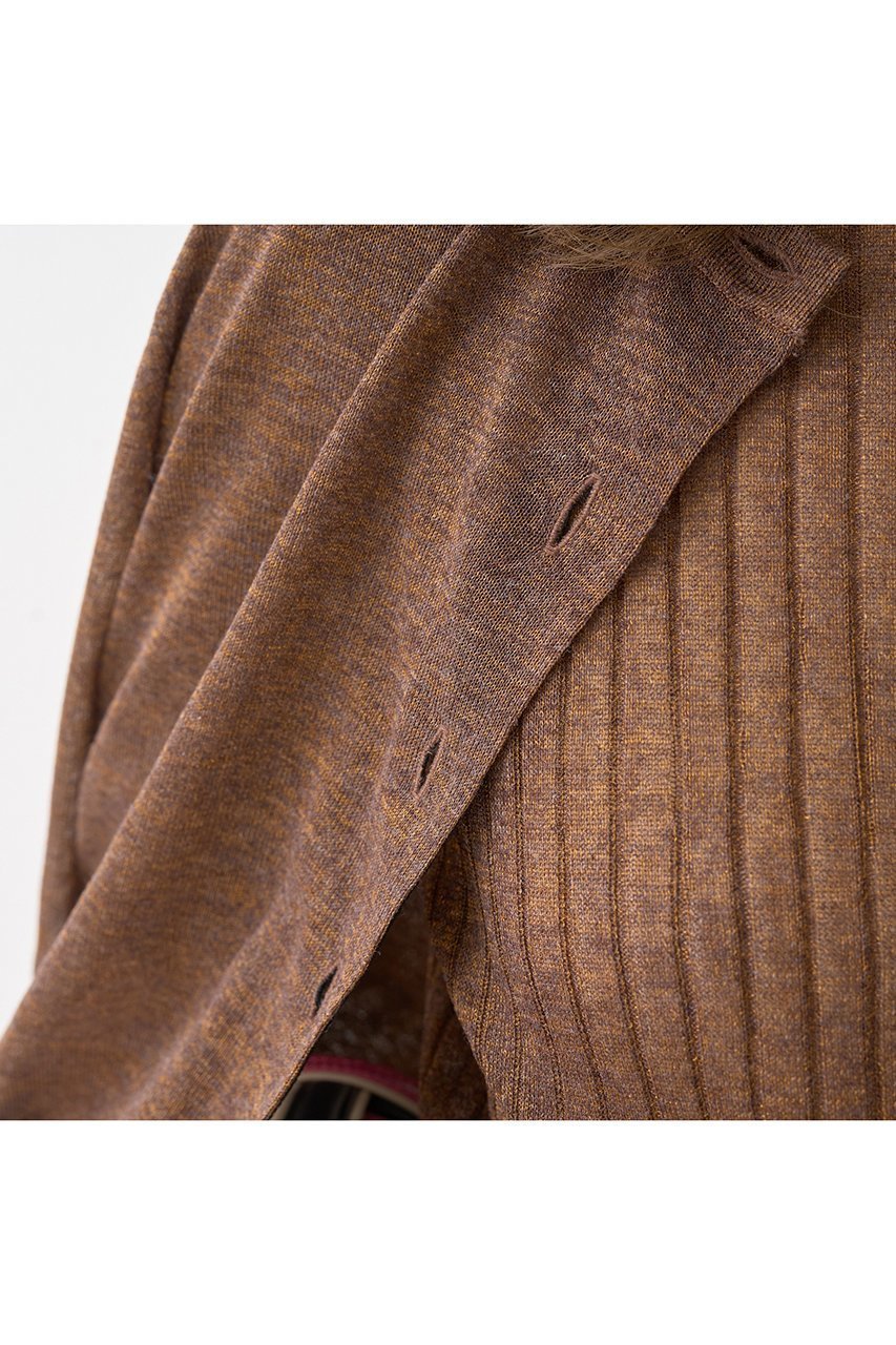 【デザイン ワークス/DESIGN WORKS】のラメクルーカーディガン 人気、トレンドファッション・服の通販 founy(ファニー) 　ファッション　Fashion　レディースファッション　Fashion for Women　トップス・カットソー　Cut & Sew Tops　ニット　Knit Tops & Sweaters　カーディガン・羽織り　Layered Style Cardigans　2025年　2025　2025-2026秋冬・A/W　Autumn/Winter 2025–26 AW25–26　おすすめ　Recommended / Our Picks　カーディガン　Cardigan, Knitwear　シンプル　Simple, Minimal　セットアップ　Set-Up, Coordinated Outfit　リブニット　Rib Knit, Ribbed Knit　A/W・秋冬　Autumn/Winter　other-7|ID: prp329100004636732 ipo3291000000033407610