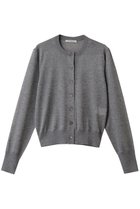 【デザイン ワークス/DESIGN WORKS】のラメクルーカーディガン グレー|ID:prp329100004636732