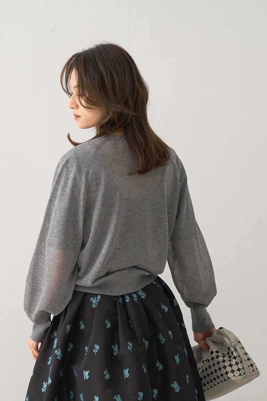 【デザイン ワークス/DESIGN WORKS】のラメクルーカーディガン 人気、トレンドファッション・服の通販 founy(ファニー) ファッション Fashion レディースファッション Fashion for Women トップス・カットソー Cut & Sew Tops ニット Knit Tops & Sweaters カーディガン・羽織り Layered Style Cardigans おすすめ Recommended / Our Picks カーディガン Cardigan, Knitwear シンプル Simple, Minimal セットアップ Set-Up, Coordinated Outfit リブニット Rib Knit, Ribbed Knit other-7|ID: prp329100004636732 ipo3291000000035626024