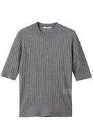 【デザイン ワークス/DESIGN WORKS】のラメリブプルオーバー 人気、トレンドファッション・服の通販 founy(ファニー) ファッション Fashion レディースファッション Fashion for Women トップス・カットソー Cut & Sew Tops ニット Knit Tops & Sweaters カジュアルプルオーバー・ニットトップス Pullovers & Knit Tops / Casual Pullovers 2025年 2025 2025-2026秋冬・A/W Autumn/Winter 2025–26 AW25–26 おすすめ Recommended / Our Picks カーディガン Cardigan, Knitwear コンパクト Compact, Small Size シアー Sheer, See-Through シンプル Simple, Minimal ストライプ Stripe, Striped Pattern セットアップ Set-Up, Coordinated Outfit A/W・秋冬 Autumn/Winter |ID:prp329100004636734