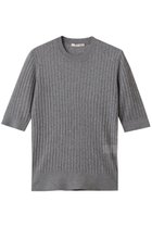 【デザイン ワークス/DESIGN WORKS】のラメリブプルオーバー グレー|ID: prp329100004636734 ipo3291000000033407618