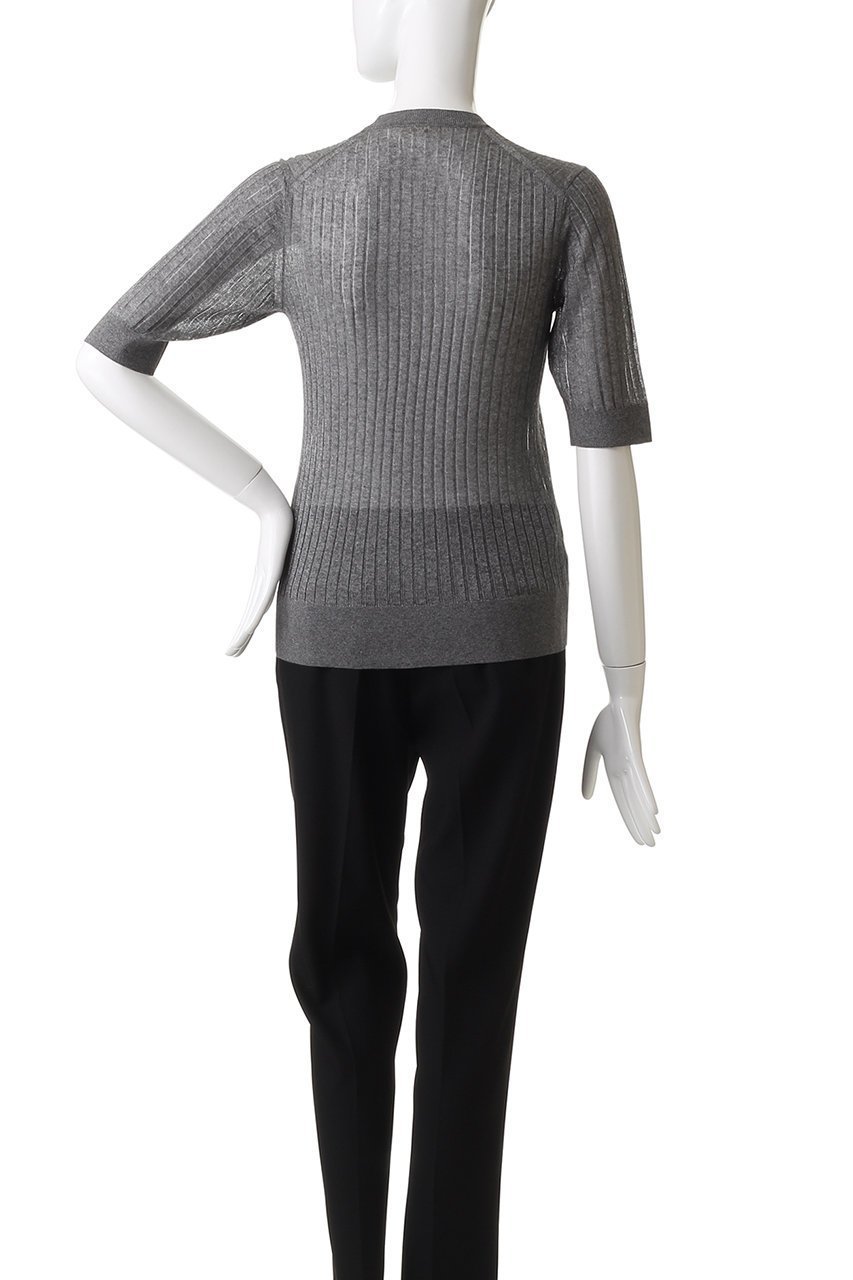 【デザイン ワークス/DESIGN WORKS】のラメリブプルオーバー 人気、トレンドファッション・服の通販 founy(ファニー) 　ファッション　Fashion　レディースファッション　Fashion for Women　トップス・カットソー　Cut & Sew Tops　ニット　Knit Tops & Sweaters　カジュアルプルオーバー・ニットトップス　Pullovers & Knit Tops / Casual Pullovers　2025年　2025　2025-2026秋冬・A/W　Autumn/Winter 2025–26 AW25–26　おすすめ　Recommended / Our Picks　カーディガン　Cardigan, Knitwear　コンパクト　Compact, Small Size　シアー　Sheer, See-Through　シンプル　Simple, Minimal　ストライプ　Stripe, Striped Pattern　セットアップ　Set-Up, Coordinated Outfit　A/W・秋冬　Autumn/Winter　other-4|ID: prp329100004636734 ipo3291000000033407622