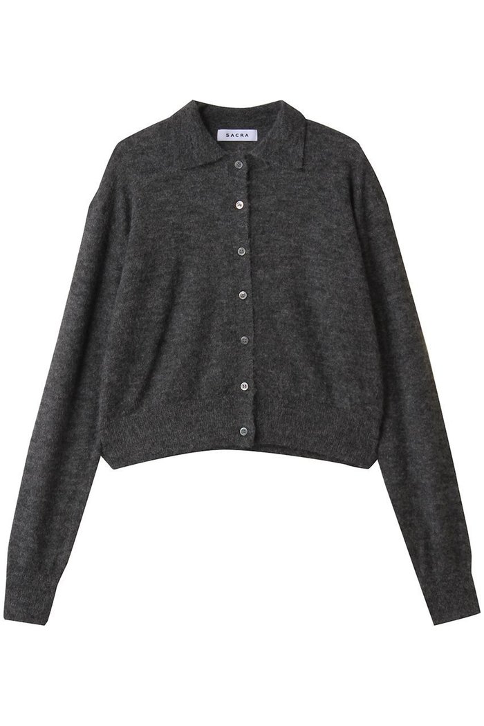 【サクラ/SACRA】のエクストラファインモヘヤカーディガン インテリア・キッズ・メンズ・レディースファッション・服の通販 founy(ファニー) https://founy.com/ ファッション Fashion レディースファッション Fashion for Women トップス・カットソー Cut & Sew Tops ニット Knit Tops & Sweaters カーディガン・羽織り Layered Style Cardigans 2025年 2025 2025-2026秋冬・A/W Autumn/Winter 2025–26 AW25–26 カーディガン Cardigan, Knitwear クロップド Cropped, Short Length シアー Sheer, See-Through バランス Balance, Style Balance A/W・秋冬 Autumn/Winter |ID: prp329100004636738 ipo3291000000033407643