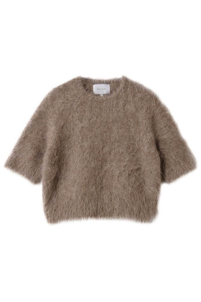 【ベイジ,/BEIGE,】の0813SENECA(セニカ)/アルパカウールショートシャギーニット インテリア・キッズ・メンズ・レディースファッション・服の通販 founy(ファニー) https://founy.com/ ファッション Fashion レディースファッション Fashion for Women トップス・カットソー Cut & Sew Tops ニット Knit Tops & Sweaters カジュアルプルオーバー・ニットトップス Pullovers & Knit Tops / Casual Pullovers 2025年 2025 2025-2026秋冬・A/W Autumn/Winter 2025–26 AW25–26 なめらか Smooth, Silky Texture A/W・秋冬 Autumn/Winter |ID: prp329100004636739 ipo3291000000033407659