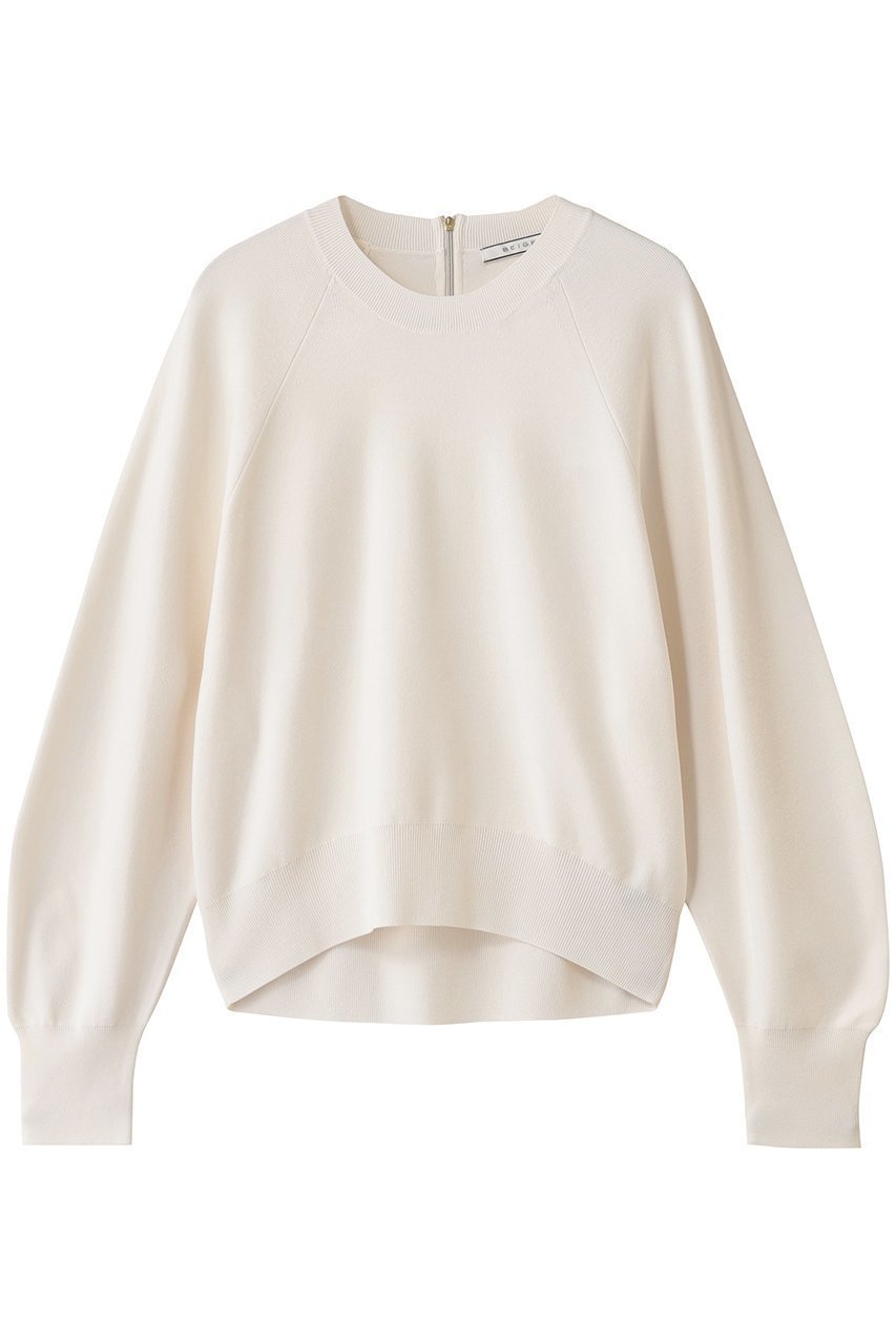 【ベイジ,/BEIGE,】のLAURA(ロラ)/ドライタッチバックジップニット インテリア・キッズ・メンズ・レディースファッション・服の通販 founy(ファニー) 　ファッション　Fashion　レディースファッション　Fashion for Women　トップス・カットソー　Cut & Sew Tops　ニット　Knit Tops & Sweaters　カジュアルプルオーバー・ニットトップス　Pullovers & Knit Tops / Casual Pullovers　スリーブ　Sleeve, Long Sleeve / Short Sleeve　ロング　Long, Long-Length　Ecru|ID: prp329100004636741 ipo3291000000033948882