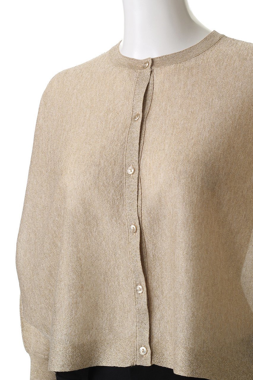 【アナイ/ANAYI】のシアーラメ天竺ドルマンカーディガン 人気、トレンドファッション・服の通販 founy(ファニー) 　ファッション　Fashion　レディースファッション　Fashion for Women　トップス・カットソー　Cut & Sew Tops　ニット　Knit Tops & Sweaters　カーディガン・羽織り　Layered Style Cardigans　イタリア　Italy　カーディガン　Cardigan, Knitwear　other-5|ID: prp329100004636742 ipo3291000000034886174