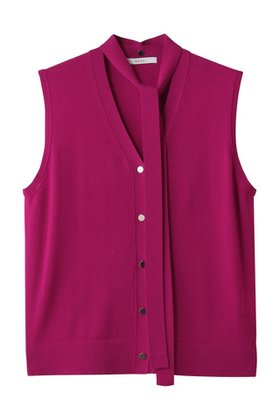 【アナイ/ANAYI】 スーパーFメリノタイ付ベスト人気、トレンドファッション・服の通販 founy(ファニー) ファッション Fashion レディースファッション Fashion for Women トップス・カットソー Cut & Sew Tops ニット Knit Tops & Sweaters ベスト&ジレ / 重ね着スタイル Vests & Gilets カジュアルプルオーバー・ニットトップス Pullovers & Knit Tops / Casual Pullovers 2025年 2025 2025-2026秋冬・A/W Autumn/Winter 2025–26 AW25–26 おすすめ Recommended / Our Picks なめらか Smooth, Silky Texture ベスト Vest, Waistcoat A/W・秋冬 Autumn/Winter |ID:prp329100004636744