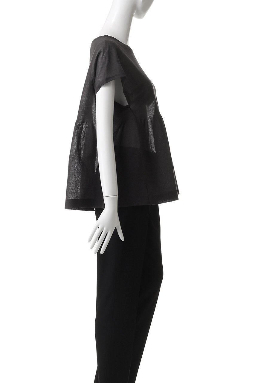 【アナイ/ANAYI】のシアーケーププルオーバー 人気、トレンドファッション・服の通販 founy(ファニー) 　ファッション　Fashion　レディースファッション　Fashion for Women　トップス・カットソー　Cut & Sew Tops　ニット　Knit Tops & Sweaters　カジュアルプルオーバー・ニットトップス　Pullovers & Knit Tops / Casual Pullovers　2025年　2025　2025-2026秋冬・A/W　Autumn/Winter 2025–26 AW25–26　ギャザー　Gathered, Ruffled　フェミニン　Feminine, Girly　ペプラム　Peplum, Flared Hem　夏　Summer　A/W・秋冬　Autumn/Winter　other-3|ID: prp329100004636746 ipo3291000000033407709