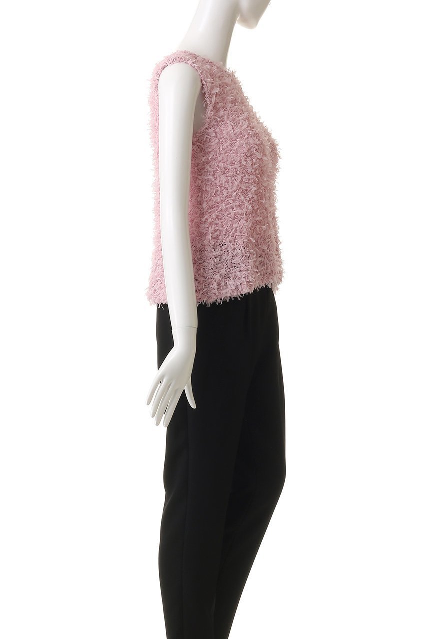 【アルアバイル/allureville】の【Loulou Willoughby】リボンシャギープルオーバー 人気、トレンドファッション・服の通販 founy(ファニー) 　ファッション　Fashion　レディースファッション　Fashion for Women　トップス・カットソー　Cut & Sew Tops　ニット　Knit Tops & Sweaters　カジュアルプルオーバー・ニットトップス　Pullovers & Knit Tops / Casual Pullovers　2025年　2025　2025-2026秋冬・A/W　Autumn/Winter 2025–26 AW25–26　チュール　Tulip, Tulip Motif　ハイネック　High Neck, Mock Neck　リボン　Ribbon, Bow　秋　Autumn　A/W・秋冬　Autumn/Winter　other-3|ID: prp329100004636748 ipo3291000000033407722