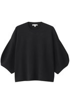 【ウィムガゼット/Whim Gazette】の【Drawing Numbers】コットン袖パフニット ブラック|ID: prp329100004636757 ipo3291000000036867799